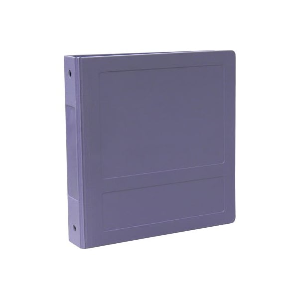 Omnimed Omnimed 1-1/2" Molded Ring Binder, 3-Ring, Side Open, Holds 300 Sheets, Lilac 205009-LL3 - main